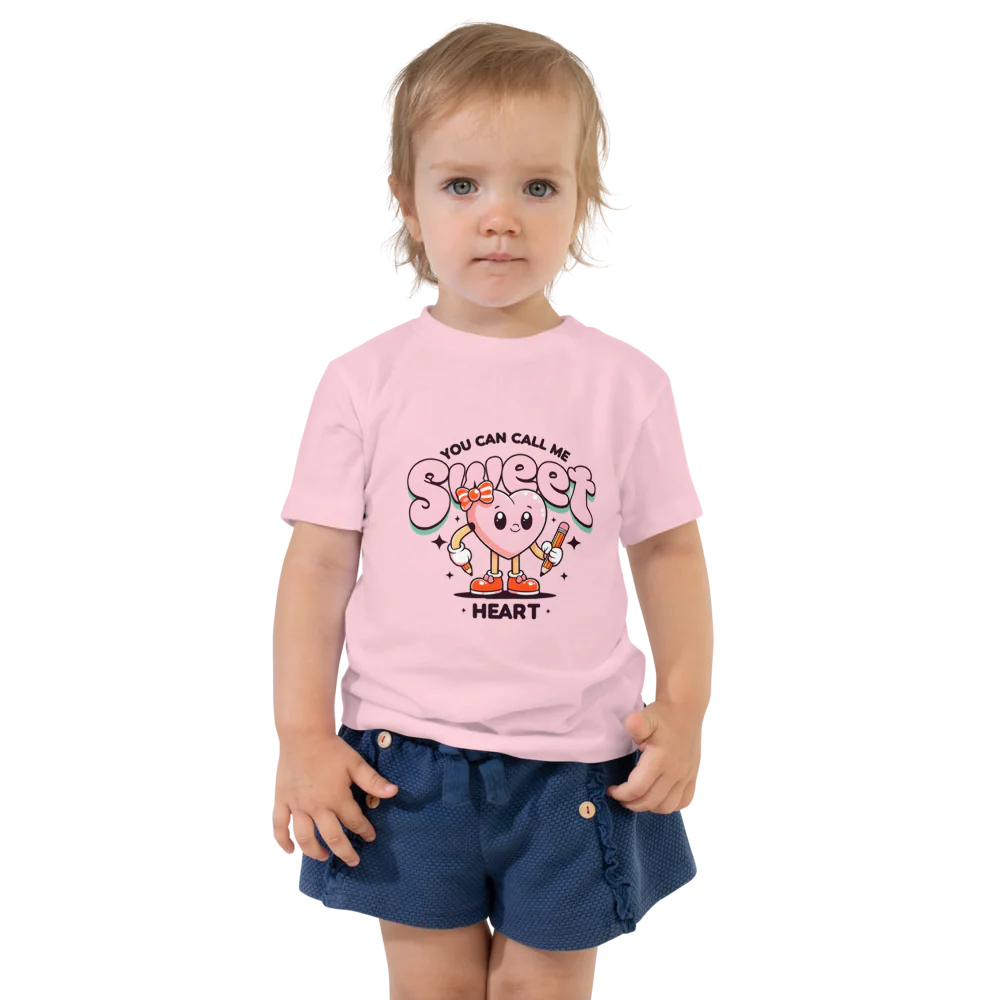 Toddler Valentines Tee | Bella + Canvas 3001T