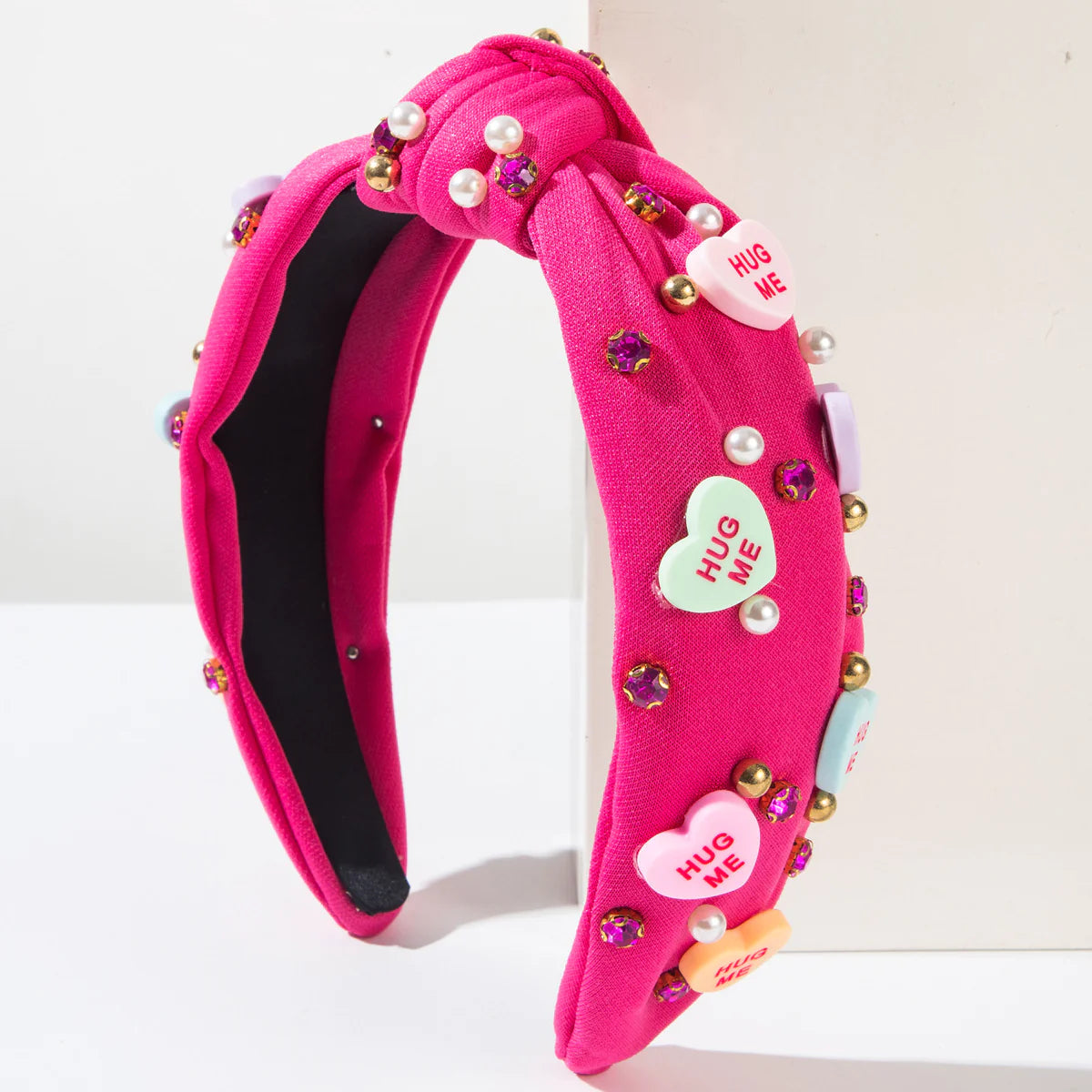 Valentine's Day Headband Knotted Love Accessories